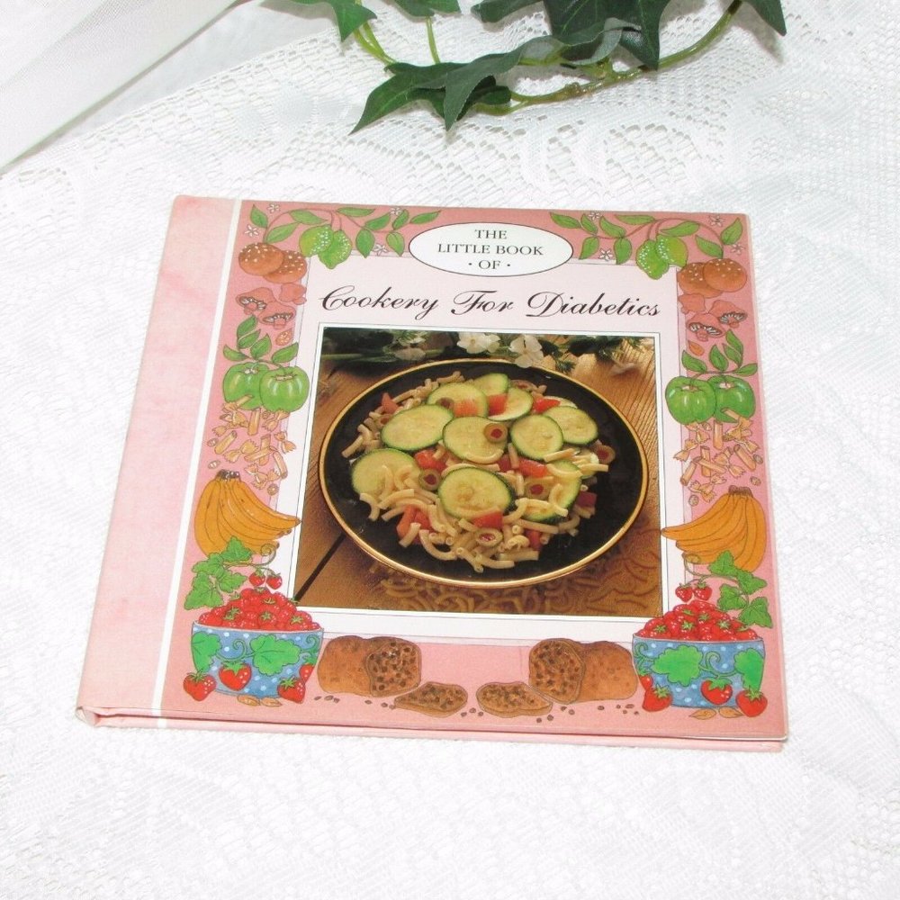 $5 Add On - The LITTLE BOOK OF COOKERY FOR DIABETICS Cookbook Food Recipes
